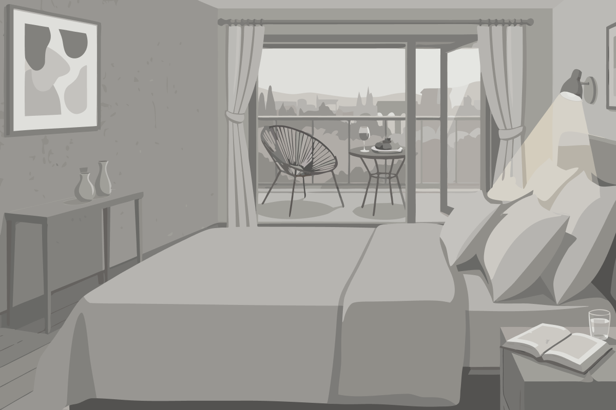 Standard Zweibettzimmer